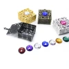 Cross-border foreign trade sources: jewelry, gold and silver, retro metal packaging boxes, accessory gift boxes, 4.8*4.5cm Application Scenario